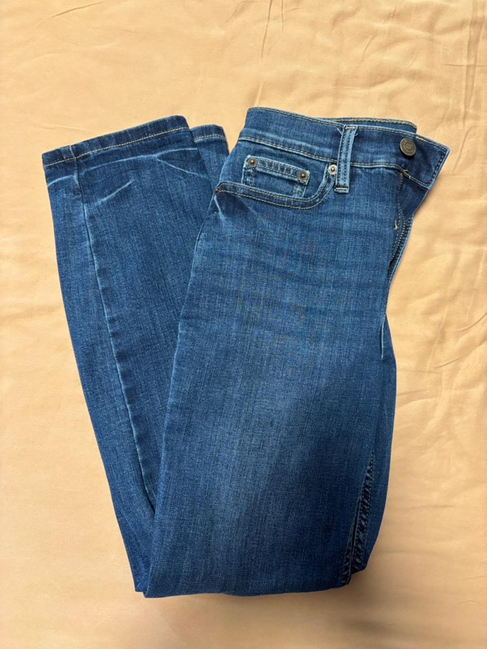 (Originally $238) Frame Le skinny de jeanne crop jeans, size 25, Rarely worn
